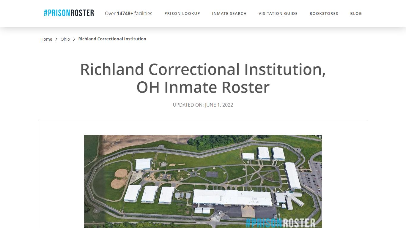 Richland Correctional Institution, OH Inmate Roster - Prisonroster